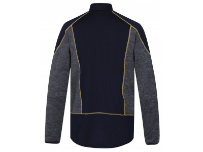 Mens active sweatshirt MADDOX night sky/light gray mel