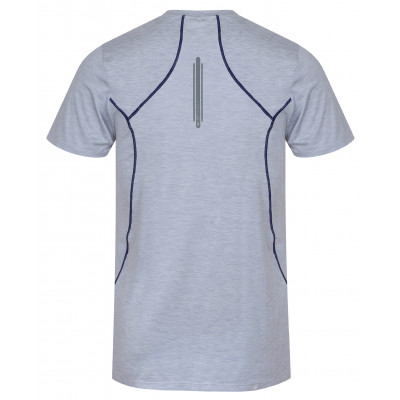 Mens active T-shirt, S/S PELLO gray dawn mel 2