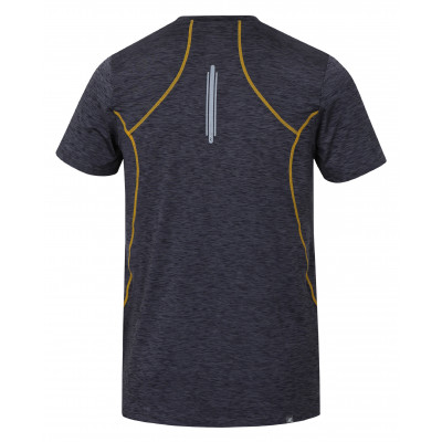 Mens active T-shirt, S/S PELLO night sky mel 2