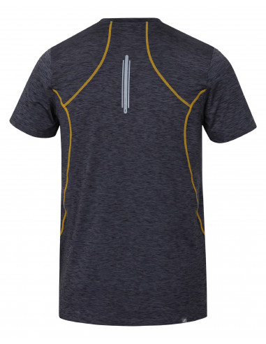 Mens active T-shirt, S/S PELLO night sky mel