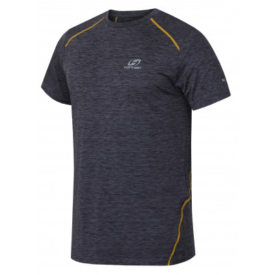 Mens active T-shirt, S/S PELLO night sky mel