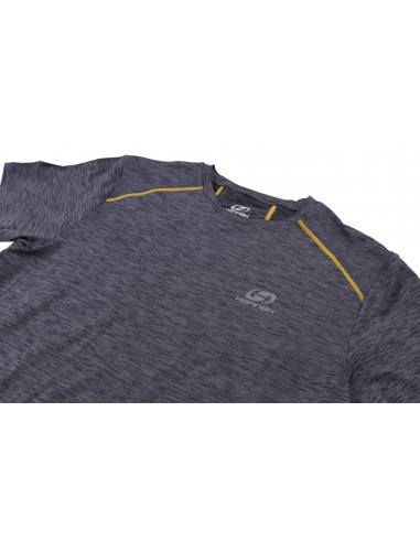 Mens active T-shirt, S/S PELLO night sky mel