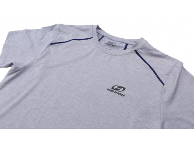 Mens active T-shirt, S/S PELLO gray dawn mel