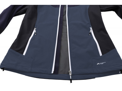 Ladies mountain & trekking jacket PULLA night sky/dark slate