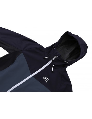 Ladies mountain & trekking jacket PULLA night sky/dark slate