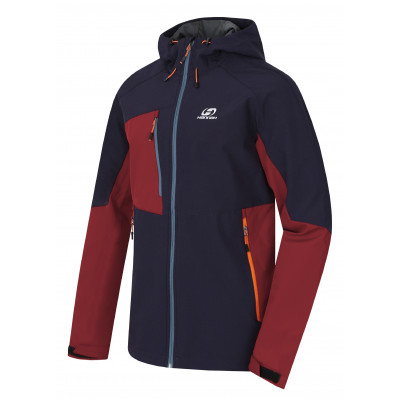 Mens mountain & trekking jacket SELBY LITE night sky/sun-dried tomato