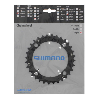 Chainring Shimano Alivio FC-M480 32t