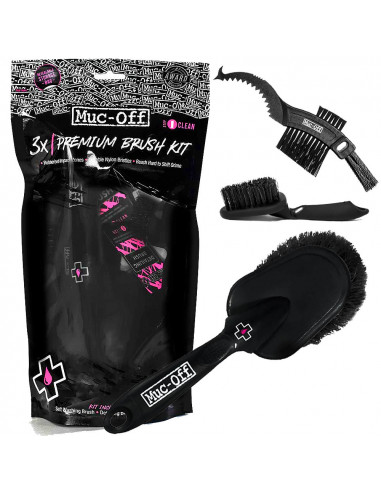 Muc-Off 3 Brush Set