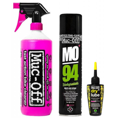 Muc-Off Wash Protect and Dry Lube kit 2