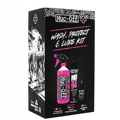 Muc-Off Wash Protect and Wet Lube kit