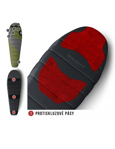 Spacák Comfort Aurus -18°C zelená