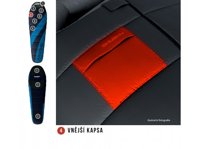 Spacák Extreme Ember -14°C modrá