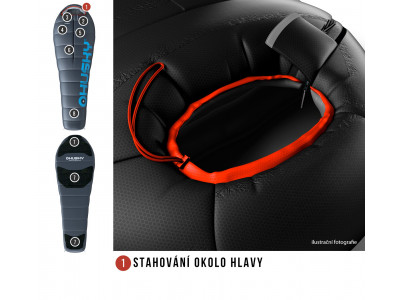 Spacák Extreme Anapurna -28°C šedá