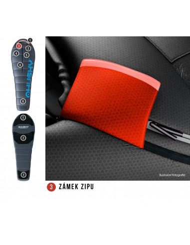 Spacák Extreme Anapurna -28°C šedá