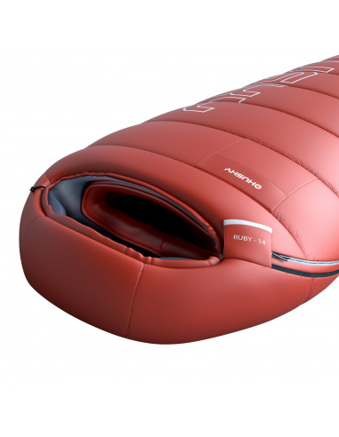 Spacák Outdoor Ruby -14°C červená