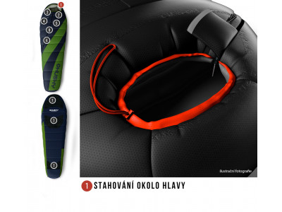 Spacák Extreme Espace -6°C SHORT zelená