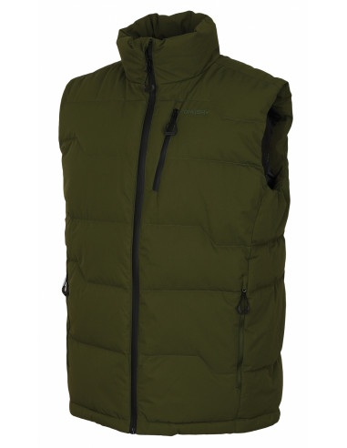 Pánská péřová vesta   Deep M tm. zelená