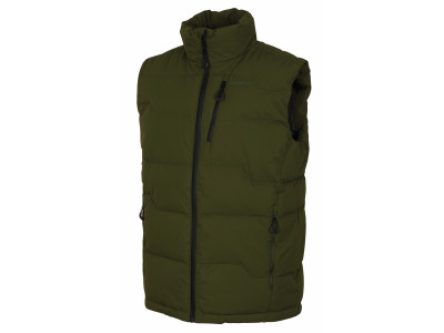Pánská péřová vesta   Deep M tm. zelená