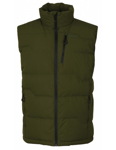 Pánská péřová vesta   Deep M tm. zelená