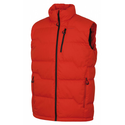 Pánská péřová vesta   Deep M cihlová