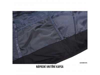 Pánská péřová vesta   Deep M cihlová