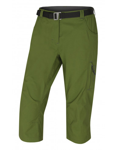 Dámské 3/4 kalhoty Klery L tm. zelená