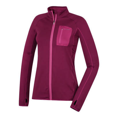 Dámská mikina   Tarr zip L Purpurová