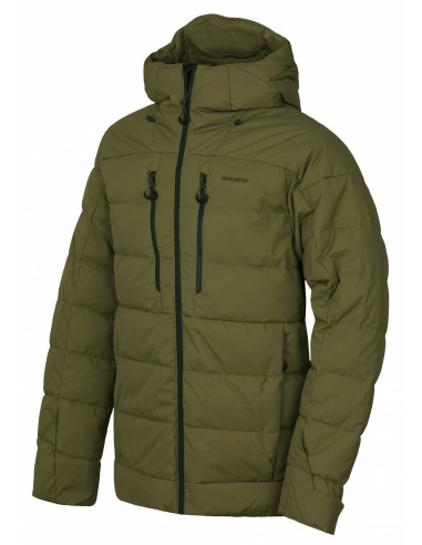 Pánská péřová bunda   Dester M khaki