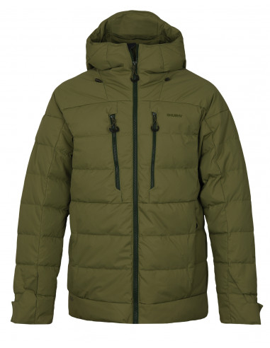 Pánská péřová bunda   Dester M khaki