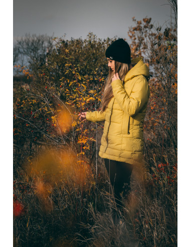 Dámský hardshell plněný kabátek   Nilit L tl. oranžová