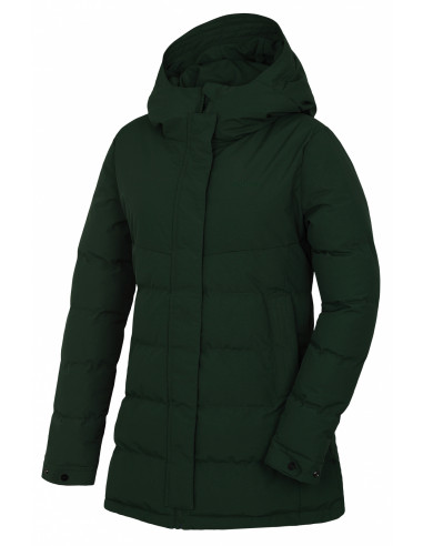 Dámský hardshell plněný kabátek   Nilit L tm. zelená