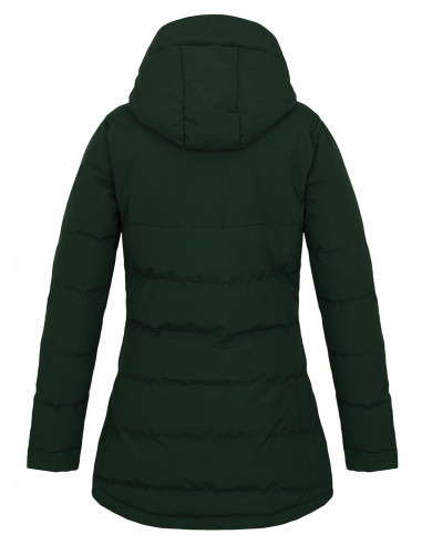 Dámský hardshell plněný kabátek   Nilit L tm. zelená