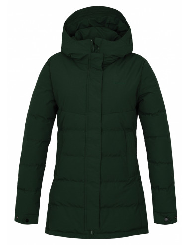 Dámský hardshell plněný kabátek   Nilit L tm. zelená