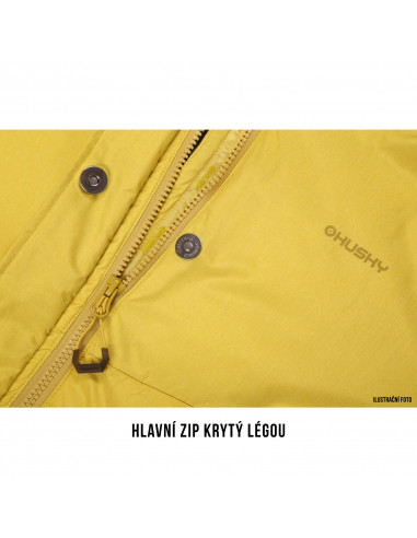 Dámský hardshell plněný kabátek   Nilit L tm. zelená