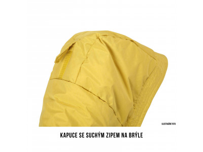 Dámský hardshell plněný kabátek   Nilit L tm. zelená