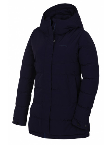 Dámský hardshell plněný kabátek   Nilit L tm. modrofialová