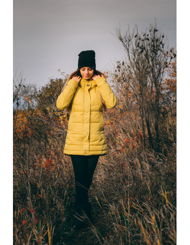 Dámský hardshell plněný kabátek   Nilit L tm. modrofialová