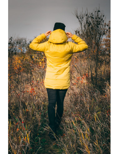 Dámský hardshell plněný kabátek   Nilit L tm. modrofialová