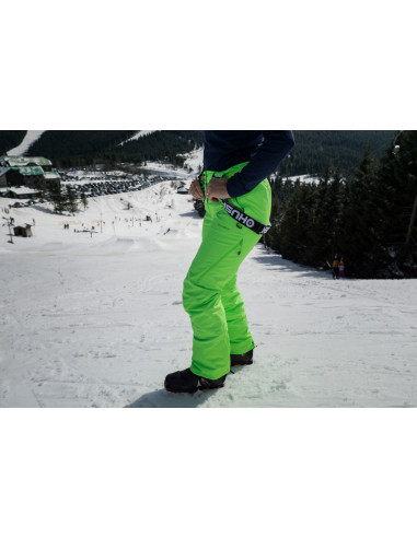 neon pink snowboard pants