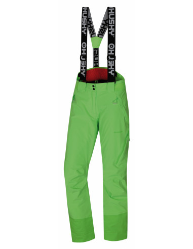 Dámské lyžařské kalhoty  Mitaly L neonově zelená