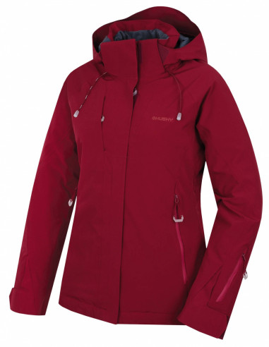 Dámská lyžařská bunda   Nopi L vínová