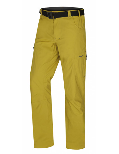 Pánské outdoor kalhoty  Kahula M žlutozelená