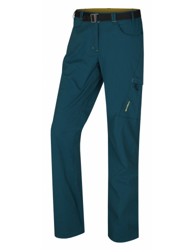 Dámské outdoor kalhoty  Kahula L tm. tlumená tyrkysová