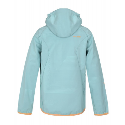 Dětská softshellová bunda   Zally Kids sv. tyrkysová 2