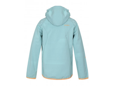 Dětská softshellová bunda   Zally Kids sv. tyrkysová