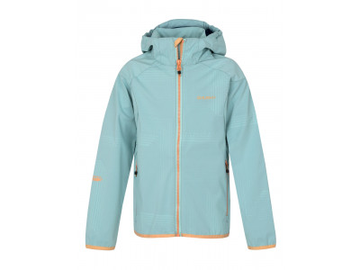 Dětská softshellová bunda   Zally Kids sv. tyrkysová