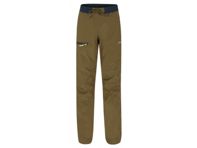 Dětské softshellové kalhoty   Zane Kids tm. olivová