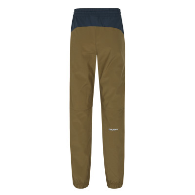 Dětské softshellové kalhoty   Zane Kids tm. olivová 2