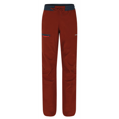 Dětské softshellové kalhoty   Zane Kids tm. cihlová