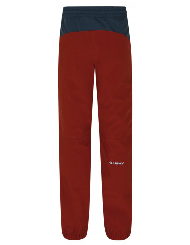 Dětské softshellové kalhoty   Zane Kids tm. cihlová